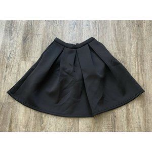 Aylthea Womens Scuba Skater Skirt Black Sz Small